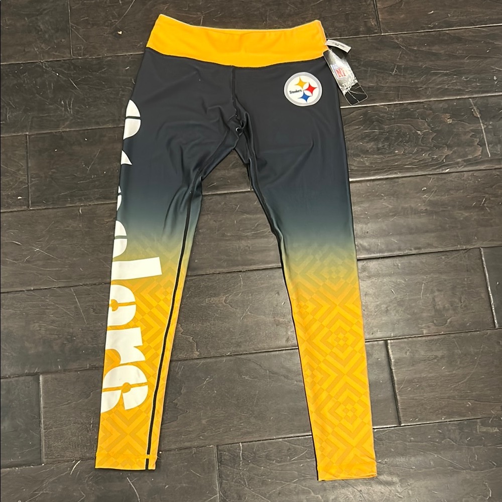 Ombre Pittsburgh Steelers Leggings